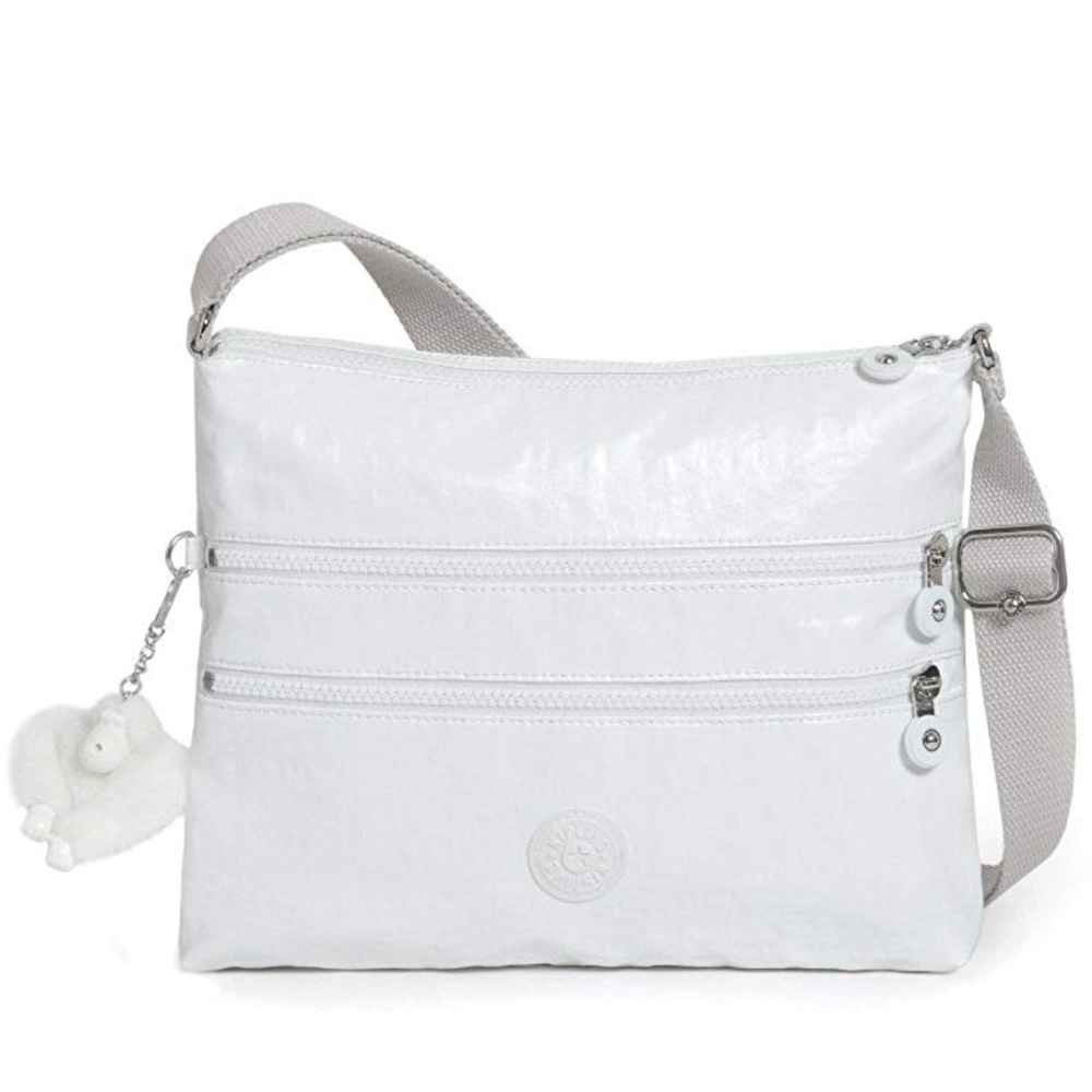 NWT Kipling Alvar Handbag - Lacquer White